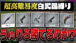 超難易度が高い「アリーナ白武器縛り」に挑戦してみた【フォートナイト/FORTNITE 実況】