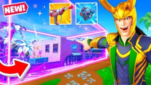 *NEW* NANITE UPDATE in Fortnite! (Mythic Ray Gun, Alien POI + MORE)