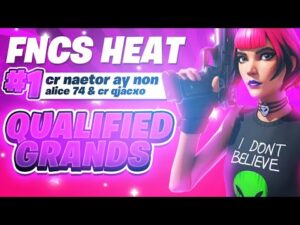 FNCSヒート1位でグランドファイナル進出しました。【フォートナイト / FORTNITE】