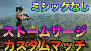 【フォートナイト】サージ トリオ カスタムマッチ  LINE登録でギフト【ライブ配信】参加型【FORTNITE】初見歓迎　スイッチ鬼ごっこ・スキンコンテスト