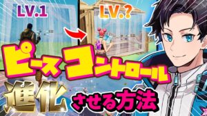【必見】ピースコントロール上達法！今より一気にレベルアップ【フォートナイト/Fortnite】
