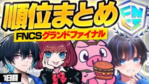 【大波乱】決勝1日目で1位に躍り出たデュオとは...【C4S2 FNCS グランドファイナル 1日目 結果】【フォートナイト/Fortnite】