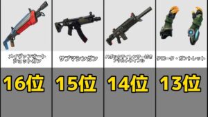 シーズン3 最強武器ランキングTOP16【フォートナイト / Fortnite】
