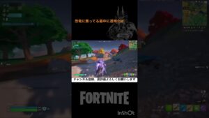 恐竜乗ってる最中に透明化【フォートナイト/FORTNITE】 #shorts