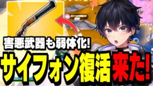 【神アプデ】武器調整＆環境調整でフォートナイトが神環境に!【フォートナイト】