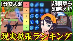 【新拡張が実はヤバイ!!】知っておけば対面や立ち回りがかなり有利になる現実拡張格付け解説【フォートナイト】