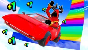ガソリンを集めて車のジャンプ力を世界で1番高くしろ！【フォートナイト / Fortnite】