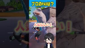 プロゲーマーが使うPAD調べてみたら...🫢【フォートナイト豆知識 解説 小技】【Vtuber】#shorts
