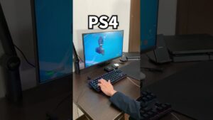 PS4 VS PC【フォートナイト/Fortnite】#shorts