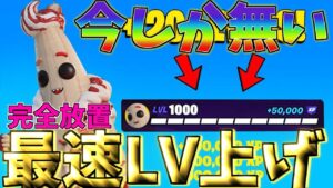 【今しか無い‼】　完全放置で、レベルを超上げれる無限XPマップをご紹介！！　　【フォートナイト】　【フォートナイト無限XP】