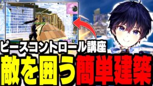 【見ないと損】サクッと真似できるピースコントロール5つを徹底解説!【フォートナイト】