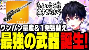 【ガチぶっ壊れ】スナイパーが驚くほど当たる"最強のカスタム"を紹介!【フォートナイト】