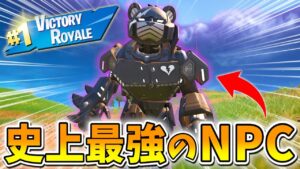 クッッソ最強のチートNPCがいるって知ってた？【フォートナイト】