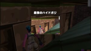 ランクが最速で上がる最強のハイドポジ ！#フォートナイト #fortnite #裏技
