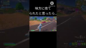 味方に捨てられたと思ったら…【フォートナイト】
