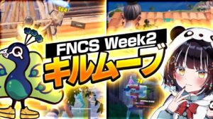 FNCS Week2予選で見せたQjac＆RiaMデュオのキルムーブが気持ち良すぎるｗｗｗ【フォートナイト/FORTNITE】