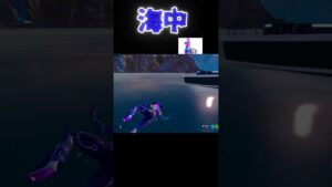 まさかの位置にダマ　#フォートナイト