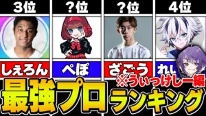 プロに聞く最強ランキングTOP10👑～うぃっけしー編～【フォートナイト・FORTNITE】