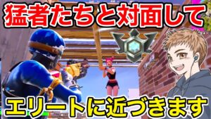 猛者たちを倒し少しずつエリートに近づいていく…【フォートナイト】