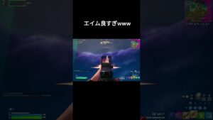 ほぼチーターエイムがこちら  #フォートナイト