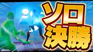 ソロビクトリーカップ決勝でビクロイ！！【FORTNITE/フォートナイト】