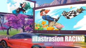 完全オリジナルのレーシングマップを作りました！「桜 × イラスト × レーシング」【フォートナイト】【RocketRacing】【UEFN】