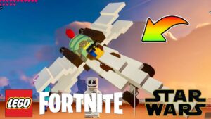 🔰無料パーツでX-WINGの作り方🔰スターウォーズコラボが待ちきれずに作ってしまいました…How to make an X-wing.【LEGOfortnite/レゴフォートナイト】
