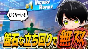 ソロ大会をお手本のような立ち回りでビクロイするネフライト!!【切り抜き/ネフライト/フォートナイト】